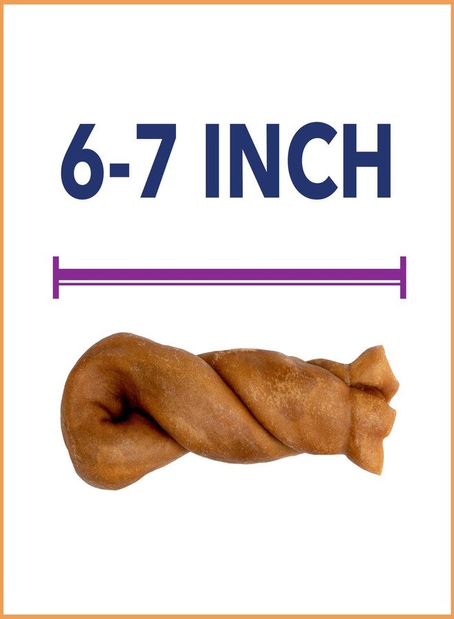 Pet Factory CareChewz Collagen 6-7" Twist Keys Dog Chew Treats - Chicken Flavor, 6 Count/1 Pack - Image 3